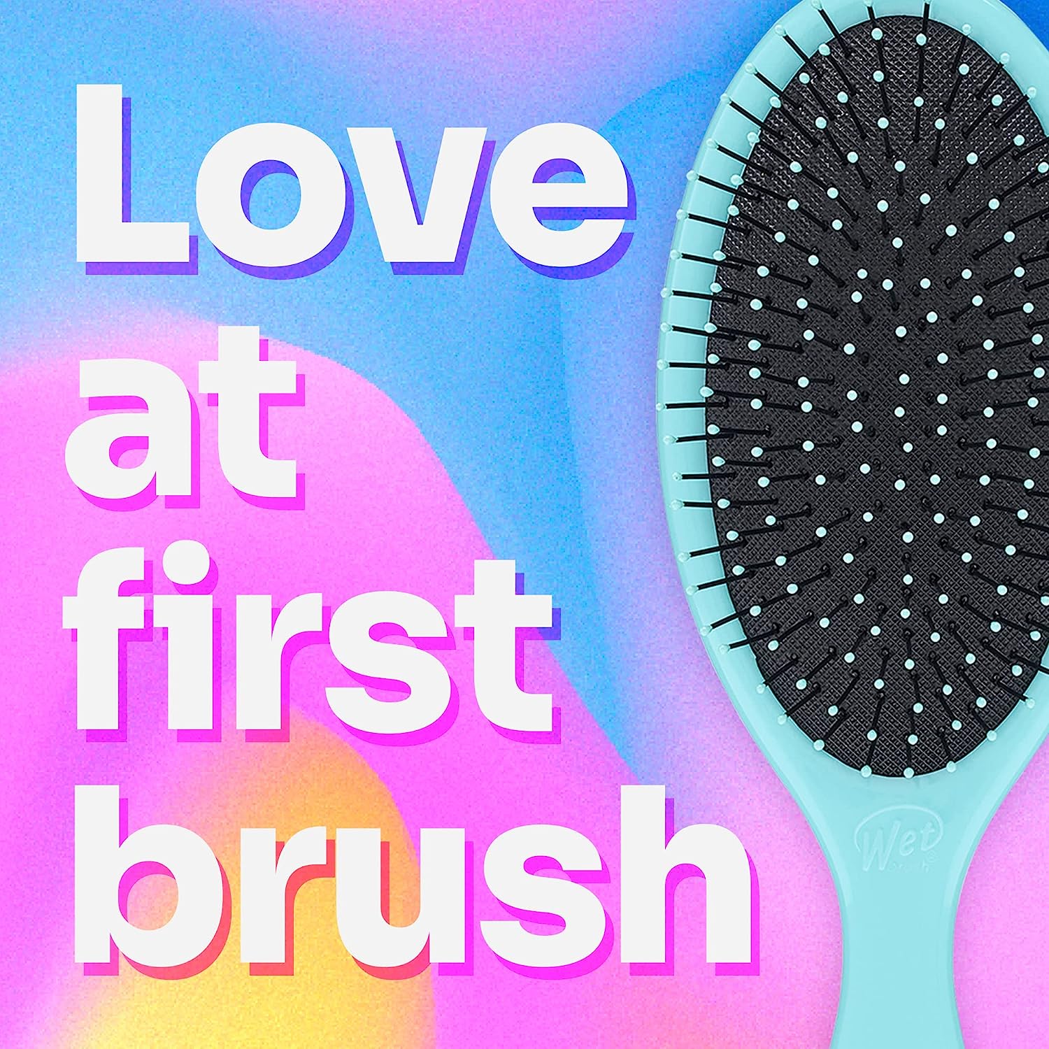 Wet Brush Original Detangler Hair Brush, Amazon Exclusive Aqua- Ultra-Soft IntelliFlex Bristles-Detangling Hairbrush Glides Through Tangles For All Hair Types (Wet Dry & Damaged Hair) - Women & Men - 24hrsmart